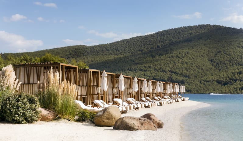 Lujo Hotel Bodrum Escape Beach, Sun Beds